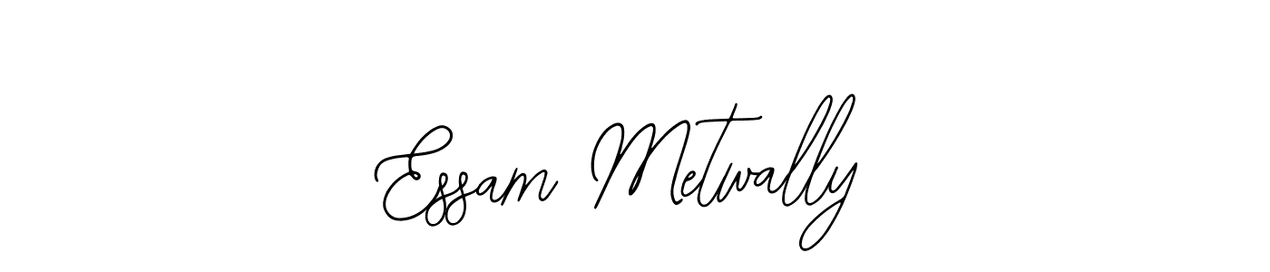 You should practise on your own different ways (Bearetta-2O07w) to write your name (Essam Metwally) in signature. don't let someone else do it for you. Essam Metwally signature style 12 images and pictures png