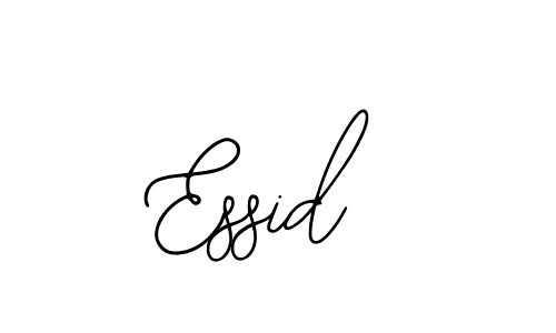 How to make Essid name signature. Use Bearetta-2O07w style for creating short signs online. This is the latest handwritten sign. Essid signature style 12 images and pictures png