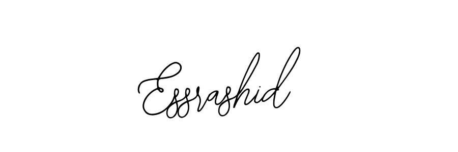 Design your own signature with our free online signature maker. With this signature software, you can create a handwritten (Bearetta-2O07w) signature for name Essrashid. Essrashid signature style 12 images and pictures png