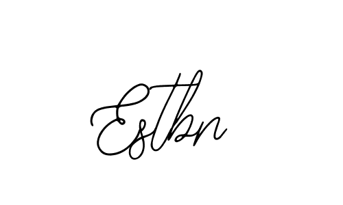 Bearetta-2O07w is a professional signature style that is perfect for those who want to add a touch of class to their signature. It is also a great choice for those who want to make their signature more unique. Get Estbn name to fancy signature for free. Estbn signature style 12 images and pictures png
