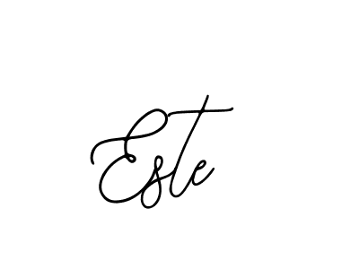 Este stylish signature style. Best Handwritten Sign (Bearetta-2O07w) for my name. Handwritten Signature Collection Ideas for my name Este. Este signature style 12 images and pictures png