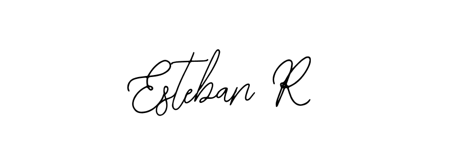 Also You can easily find your signature by using the search form. We will create Esteban R name handwritten signature images for you free of cost using Bearetta-2O07w sign style. Esteban R signature style 12 images and pictures png