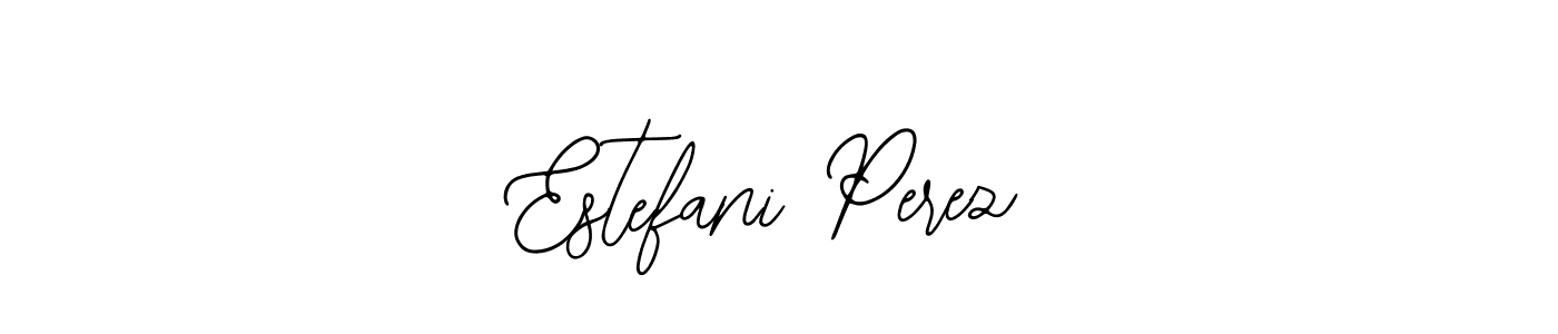 Make a beautiful signature design for name Estefani Perez. With this signature (Bearetta-2O07w) style, you can create a handwritten signature for free. Estefani Perez signature style 12 images and pictures png