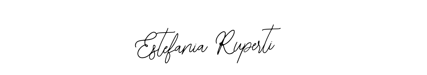 Bearetta-2O07w is a professional signature style that is perfect for those who want to add a touch of class to their signature. It is also a great choice for those who want to make their signature more unique. Get Estefania Ruperti name to fancy signature for free. Estefania Ruperti signature style 12 images and pictures png