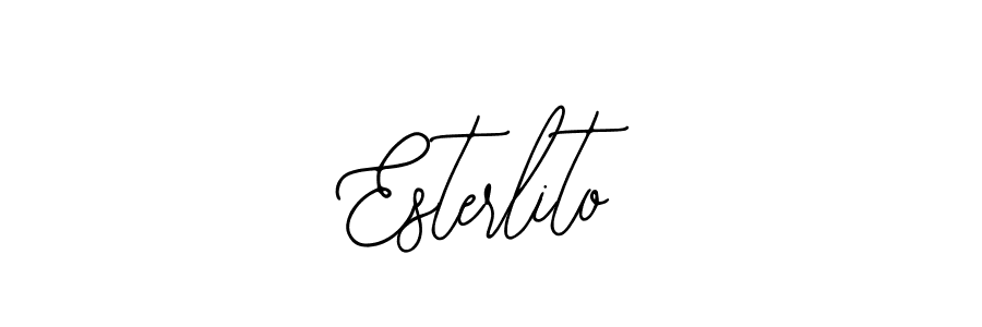Also You can easily find your signature by using the search form. We will create Esterlito name handwritten signature images for you free of cost using Bearetta-2O07w sign style. Esterlito signature style 12 images and pictures png