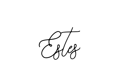 Make a beautiful signature design for name Estes. With this signature (Bearetta-2O07w) style, you can create a handwritten signature for free. Estes signature style 12 images and pictures png