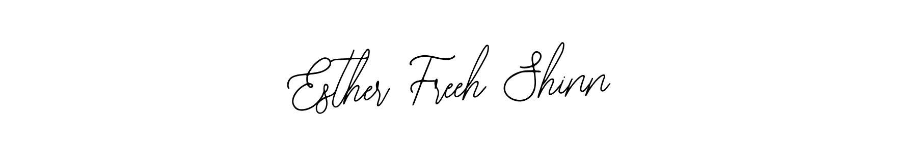 Also we have Esther Freeh Shinn name is the best signature style. Create professional handwritten signature collection using Bearetta-2O07w autograph style. Esther Freeh Shinn signature style 12 images and pictures png