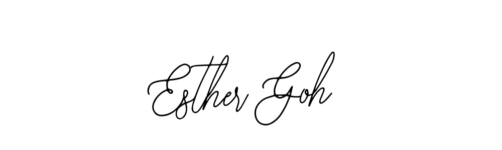 Make a beautiful signature design for name Esther Goh. Use this online signature maker to create a handwritten signature for free. Esther Goh signature style 12 images and pictures png