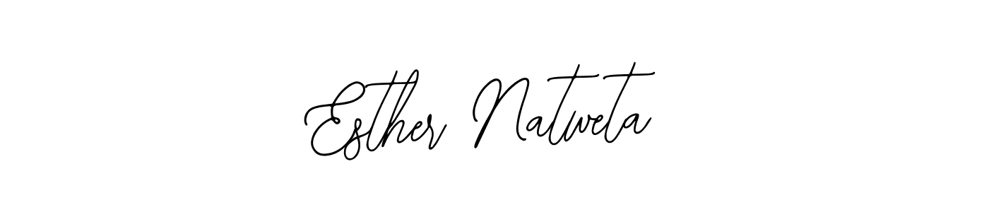 You should practise on your own different ways (Bearetta-2O07w) to write your name (Esther Natweta) in signature. don't let someone else do it for you. Esther Natweta signature style 12 images and pictures png