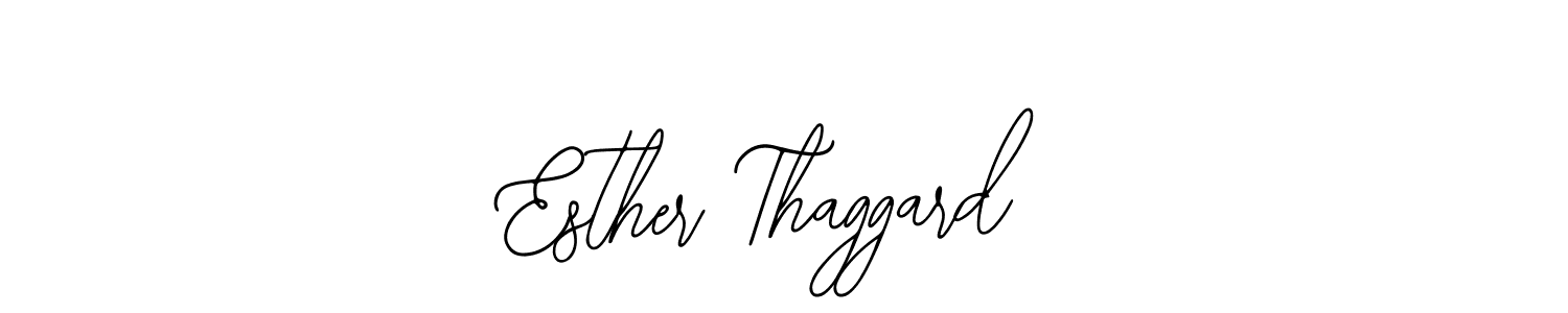 It looks lik you need a new signature style for name Esther Thaggard. Design unique handwritten (Bearetta-2O07w) signature with our free signature maker in just a few clicks. Esther Thaggard signature style 12 images and pictures png