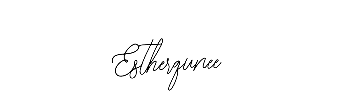 How to Draw Estherqunee signature style? Bearetta-2O07w is a latest design signature styles for name Estherqunee. Estherqunee signature style 12 images and pictures png