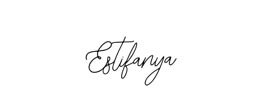 How to make Estifanya signature? Bearetta-2O07w is a professional autograph style. Create handwritten signature for Estifanya name. Estifanya signature style 12 images and pictures png