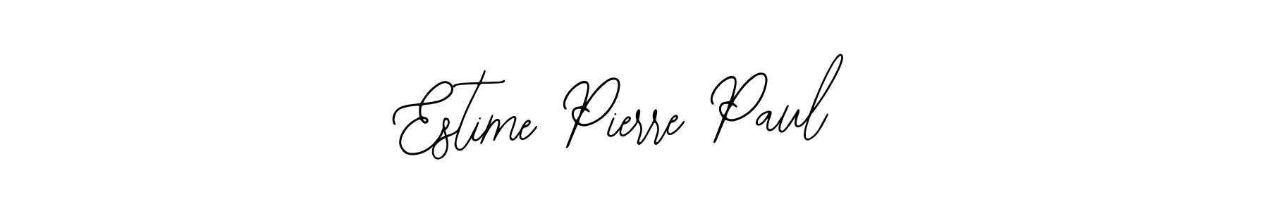 Once you've used our free online signature maker to create your best signature Bearetta-2O07w style, it's time to enjoy all of the benefits that Estime Pierre Paul name signing documents. Estime Pierre Paul signature style 12 images and pictures png