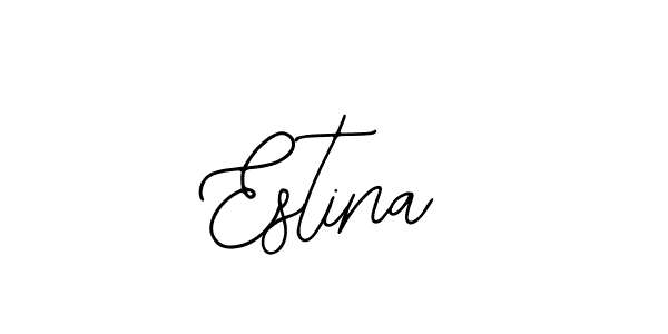 Estina stylish signature style. Best Handwritten Sign (Bearetta-2O07w) for my name. Handwritten Signature Collection Ideas for my name Estina. Estina signature style 12 images and pictures png