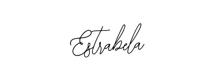 The best way (Bearetta-2O07w) to make a short signature is to pick only two or three words in your name. The name Estrabela include a total of six letters. For converting this name. Estrabela signature style 12 images and pictures png