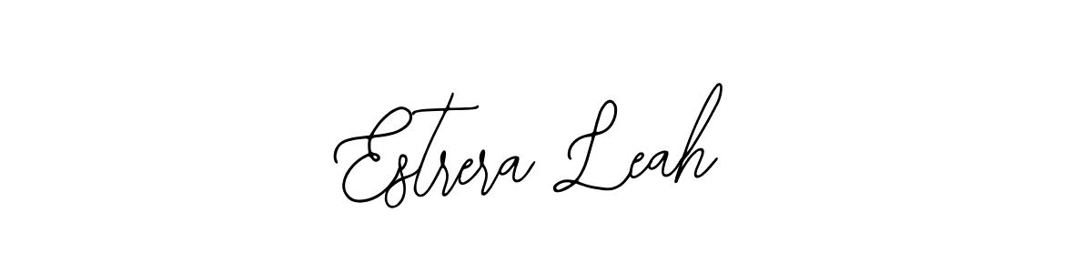 The best way (Bearetta-2O07w) to make a short signature is to pick only two or three words in your name. The name Estrera Leah include a total of six letters. For converting this name. Estrera Leah signature style 12 images and pictures png