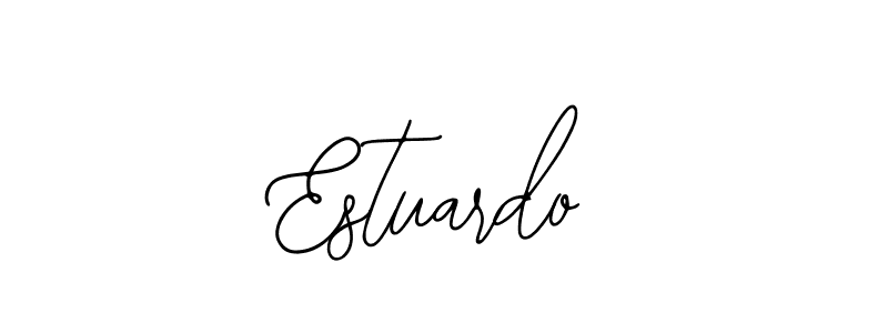 How to make Estuardo name signature. Use Bearetta-2O07w style for creating short signs online. This is the latest handwritten sign. Estuardo signature style 12 images and pictures png