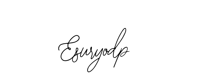 Create a beautiful signature design for name Esuryodp. With this signature (Bearetta-2O07w) fonts, you can make a handwritten signature for free. Esuryodp signature style 12 images and pictures png