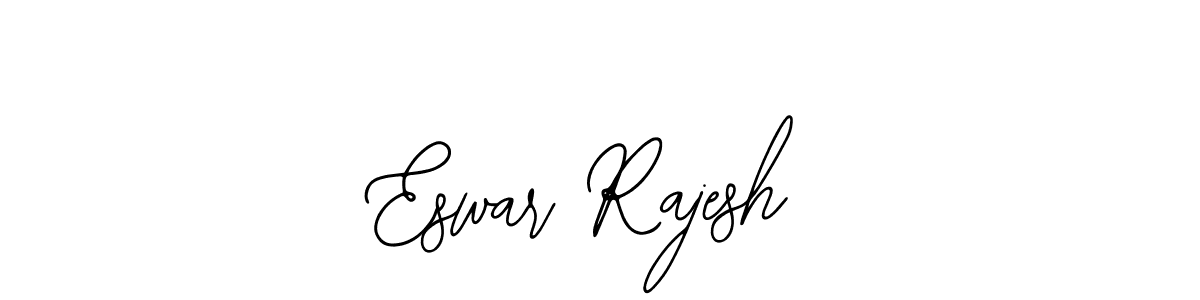 Also You can easily find your signature by using the search form. We will create Eswar Rajesh name handwritten signature images for you free of cost using Bearetta-2O07w sign style. Eswar Rajesh signature style 12 images and pictures png