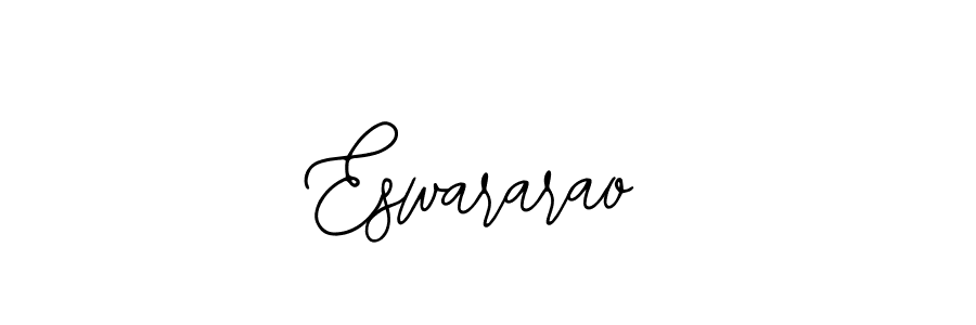 How to make Eswararao name signature. Use Bearetta-2O07w style for creating short signs online. This is the latest handwritten sign. Eswararao signature style 12 images and pictures png