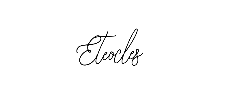 This is the best signature style for the Eteocles name. Also you like these signature font (Bearetta-2O07w). Mix name signature. Eteocles signature style 12 images and pictures png