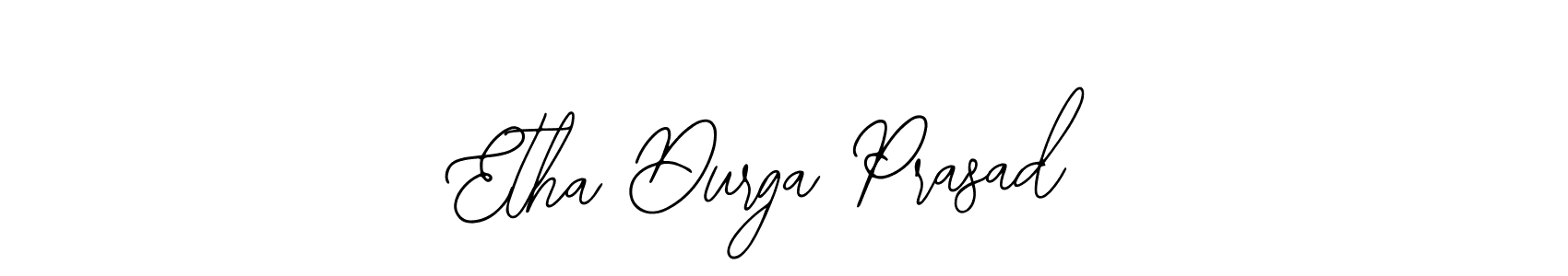 Etha Durga Prasad stylish signature style. Best Handwritten Sign (Bearetta-2O07w) for my name. Handwritten Signature Collection Ideas for my name Etha Durga Prasad. Etha Durga Prasad signature style 12 images and pictures png