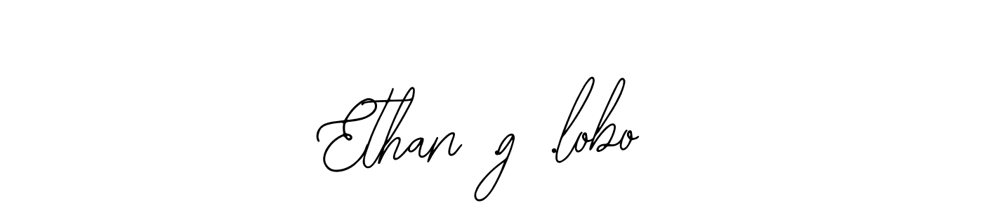 Design your own signature with our free online signature maker. With this signature software, you can create a handwritten (Bearetta-2O07w) signature for name Ethan .g .lobo. Ethan .g .lobo signature style 12 images and pictures png