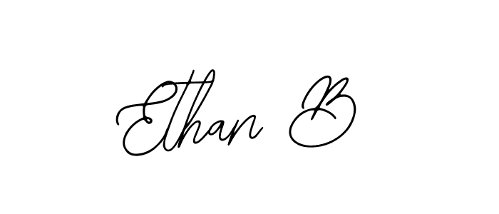 Make a beautiful signature design for name Ethan B. With this signature (Bearetta-2O07w) style, you can create a handwritten signature for free. Ethan B signature style 12 images and pictures png