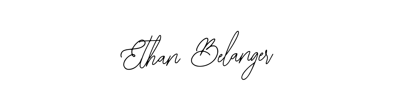 How to make Ethan Belanger name signature. Use Bearetta-2O07w style for creating short signs online. This is the latest handwritten sign. Ethan Belanger signature style 12 images and pictures png