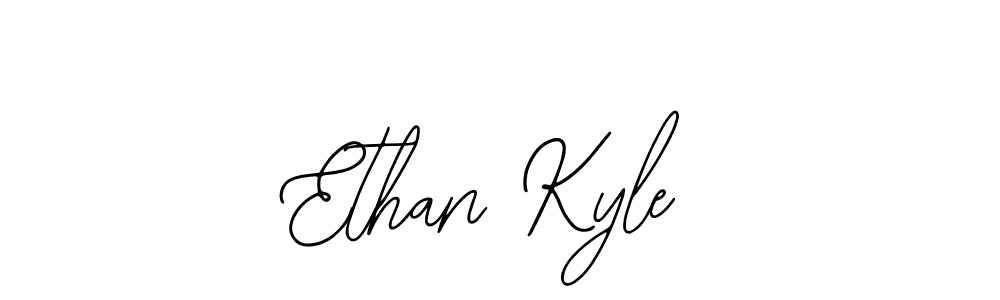 Similarly Bearetta-2O07w is the best handwritten signature design. Signature creator online .You can use it as an online autograph creator for name Ethan Kyle. Ethan Kyle signature style 12 images and pictures png