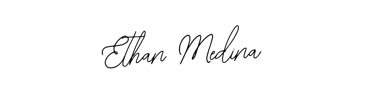 Similarly Bearetta-2O07w is the best handwritten signature design. Signature creator online .You can use it as an online autograph creator for name Ethan Medina. Ethan Medina signature style 12 images and pictures png