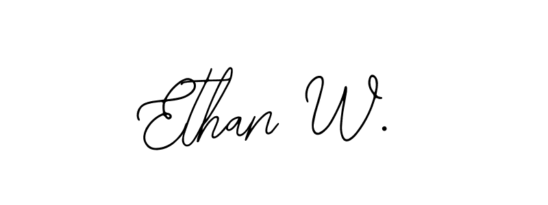 Once you've used our free online signature maker to create your best signature Bearetta-2O07w style, it's time to enjoy all of the benefits that Ethan W. name signing documents. Ethan W. signature style 12 images and pictures png