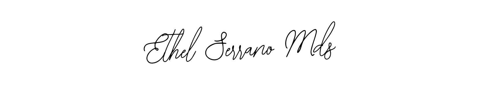 Bearetta-2O07w is a professional signature style that is perfect for those who want to add a touch of class to their signature. It is also a great choice for those who want to make their signature more unique. Get Ethel Serrano Mds name to fancy signature for free. Ethel Serrano Mds signature style 12 images and pictures png