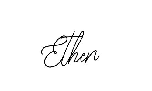 The best way (Bearetta-2O07w) to make a short signature is to pick only two or three words in your name. The name Ethen include a total of six letters. For converting this name. Ethen signature style 12 images and pictures png