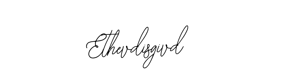 How to make Ethevdisgivd signature? Bearetta-2O07w is a professional autograph style. Create handwritten signature for Ethevdisgivd name. Ethevdisgivd signature style 12 images and pictures png