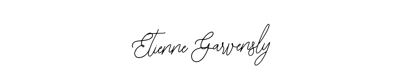 You should practise on your own different ways (Bearetta-2O07w) to write your name (Etienne Garvensly) in signature. don't let someone else do it for you. Etienne Garvensly signature style 12 images and pictures png
