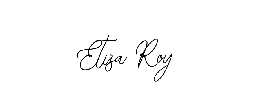 Once you've used our free online signature maker to create your best signature Bearetta-2O07w style, it's time to enjoy all of the benefits that Etisa Roy name signing documents. Etisa Roy signature style 12 images and pictures png