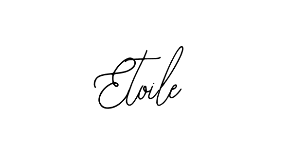 You should practise on your own different ways (Bearetta-2O07w) to write your name (Etoile) in signature. don't let someone else do it for you. Etoile signature style 12 images and pictures png