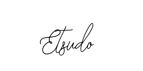 Etsudo stylish signature style. Best Handwritten Sign (Bearetta-2O07w) for my name. Handwritten Signature Collection Ideas for my name Etsudo. Etsudo signature style 12 images and pictures png