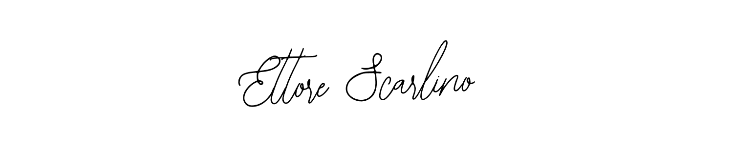 This is the best signature style for the Ettore Scarlino name. Also you like these signature font (Bearetta-2O07w). Mix name signature. Ettore Scarlino signature style 12 images and pictures png