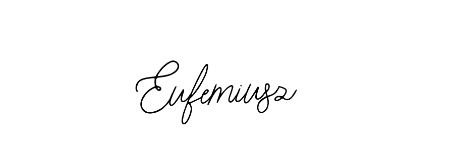 Use a signature maker to create a handwritten signature online. With this signature software, you can design (Bearetta-2O07w) your own signature for name Eufemiusz. Eufemiusz signature style 12 images and pictures png