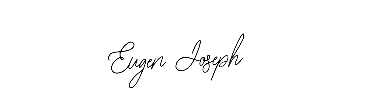 The best way (Bearetta-2O07w) to make a short signature is to pick only two or three words in your name. The name Eugen Joseph include a total of six letters. For converting this name. Eugen Joseph signature style 12 images and pictures png
