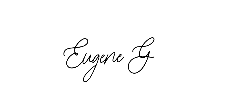 How to Draw Eugene G signature style? Bearetta-2O07w is a latest design signature styles for name Eugene G. Eugene G signature style 12 images and pictures png