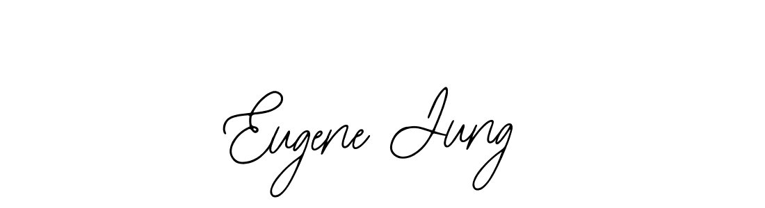 Eugene Jung stylish signature style. Best Handwritten Sign (Bearetta-2O07w) for my name. Handwritten Signature Collection Ideas for my name Eugene Jung. Eugene Jung signature style 12 images and pictures png