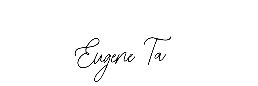 Make a beautiful signature design for name Eugene Ta. Use this online signature maker to create a handwritten signature for free. Eugene Ta signature style 12 images and pictures png