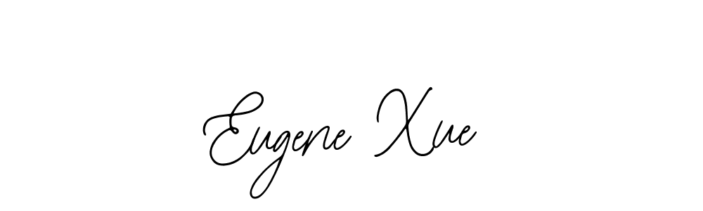 Use a signature maker to create a handwritten signature online. With this signature software, you can design (Bearetta-2O07w) your own signature for name Eugene Xue. Eugene Xue signature style 12 images and pictures png