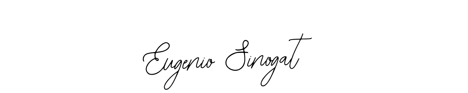 Create a beautiful signature design for name Eugenio Sinogat. With this signature (Bearetta-2O07w) fonts, you can make a handwritten signature for free. Eugenio Sinogat signature style 12 images and pictures png