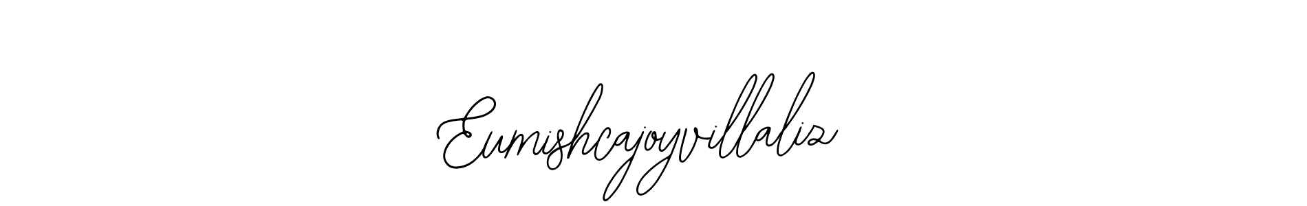 Bearetta-2O07w is a professional signature style that is perfect for those who want to add a touch of class to their signature. It is also a great choice for those who want to make their signature more unique. Get Eumishcajoyvillaliz name to fancy signature for free. Eumishcajoyvillaliz signature style 12 images and pictures png