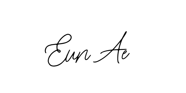 How to make Eun Ae name signature. Use Bearetta-2O07w style for creating short signs online. This is the latest handwritten sign. Eun Ae signature style 12 images and pictures png