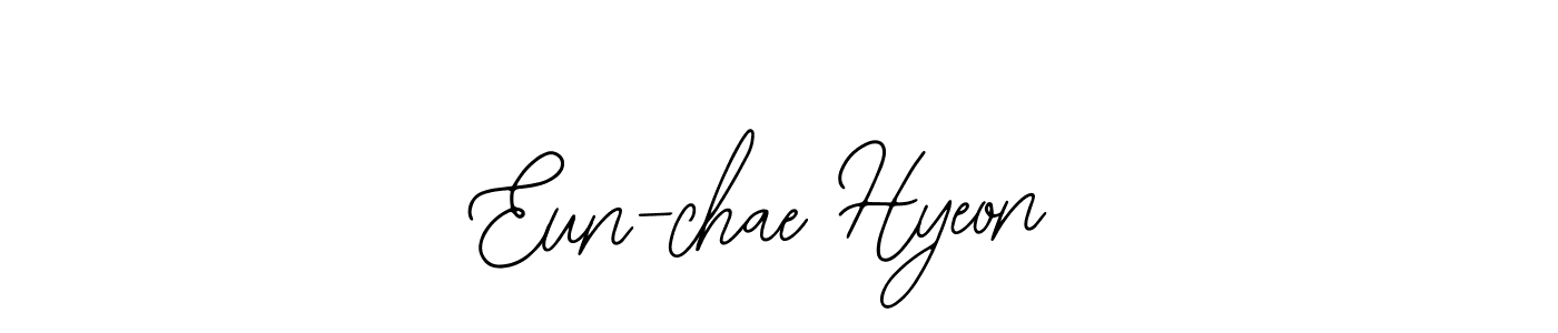 if you are searching for the best signature style for your name Eun-chae Hyeon. so please give up your signature search. here we have designed multiple signature styles  using Bearetta-2O07w. Eun-chae Hyeon signature style 12 images and pictures png